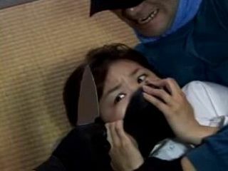 Japanese teen nipple play with intruders in Tokyo XXX porn