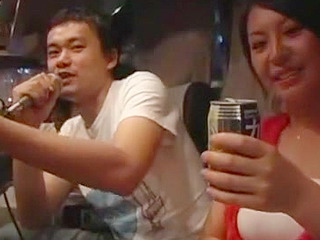 Fucking Ai Takeuchi's Tight Japanese Pussy in a Wild Gangbang Orgy