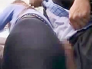 Sexy Schoolgirl Gets Pounded by Randy Train Rider's Dick