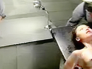 Japanese Girl Gets Electrifying Shock at the Police Station