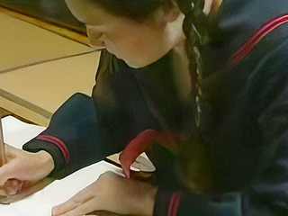 Nippon Teen Gets Fucked by Step-Daddy During Homework Time