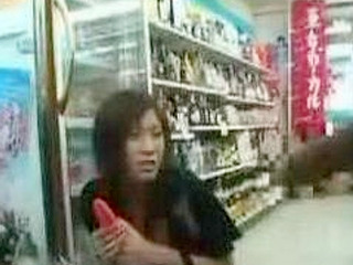 Nip slip with XXX fuckfest in Tokyo's Convenience Store