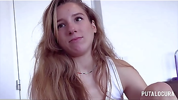 PutaLocura - Very dirty fucking with the horny young girl Elisa Sol after a talk.